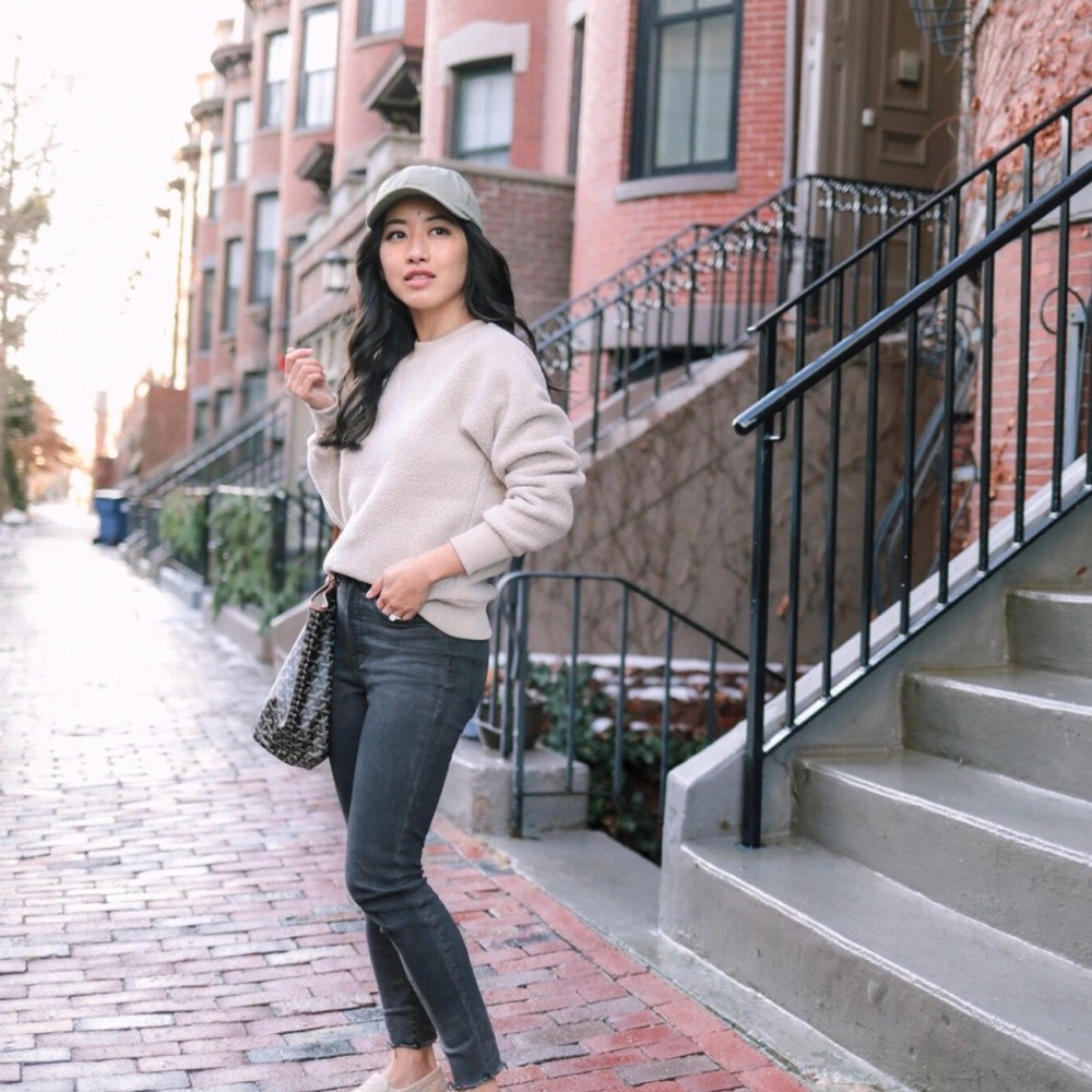 Everlane Charcoal Skinny Jeans